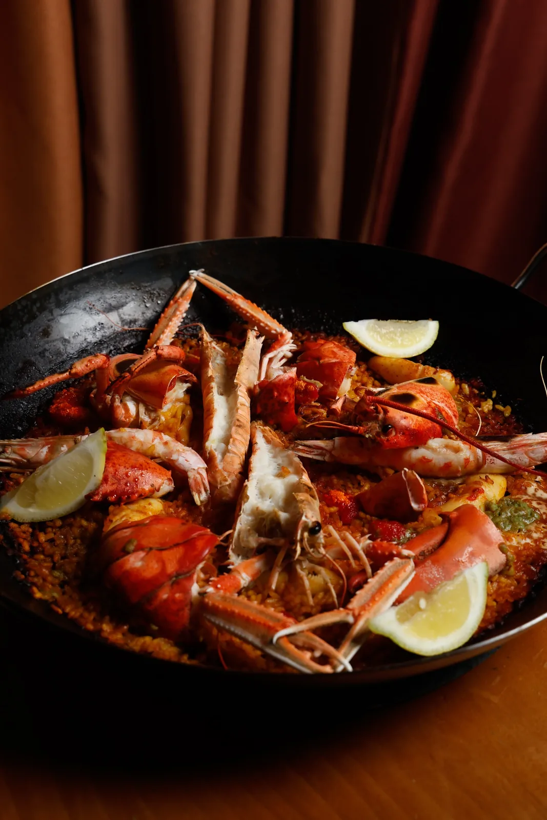 Paella ai frutti di mare